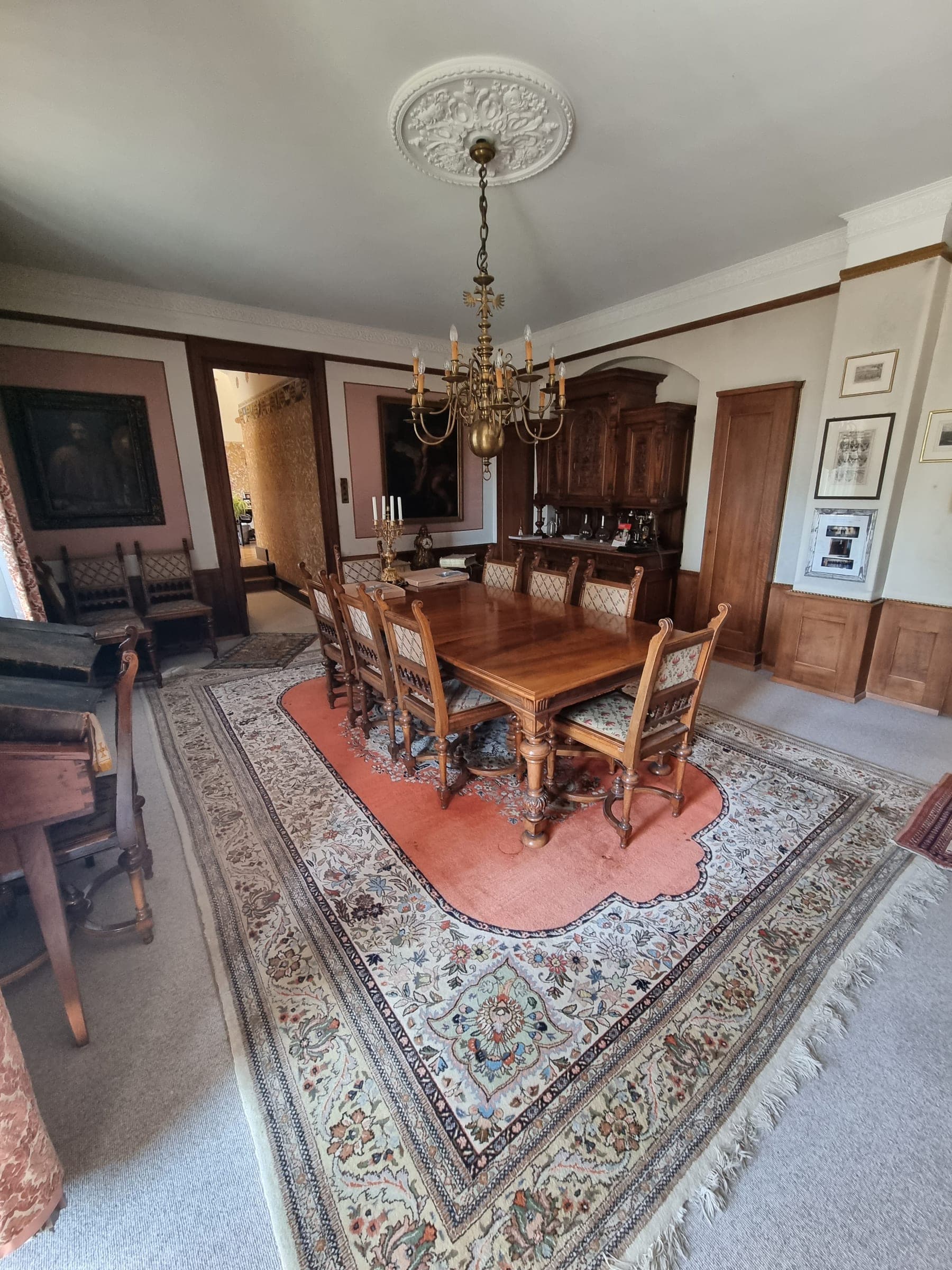 Sitzungszimmer im Schloss Auenstein